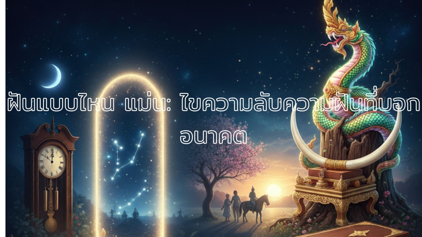 ฝันแบบไหน แม่น ไขความลับความฝันที่บอกอนาคต