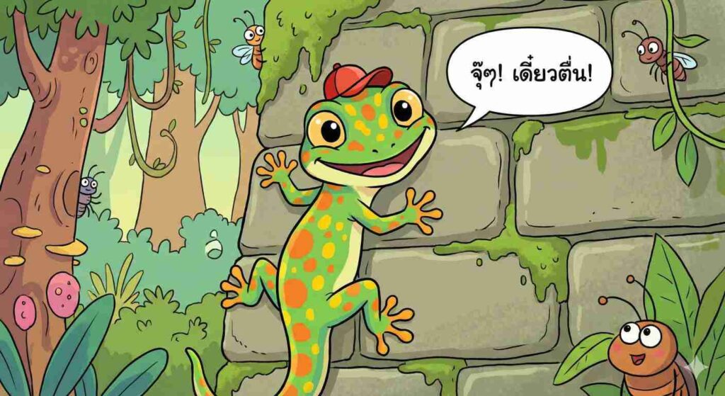 ฝันเห็นตุ๊กแก